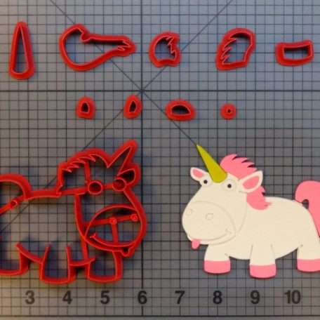 Despicable Me - Fluffy Unicorn 266-A764 Cookie Cutter Set