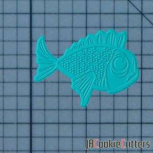 Fish 227-157 Cookie Cutter and Stamp