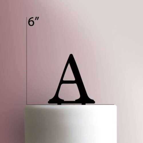 Greek Alphabet Alpha 225-600 Cake Topper