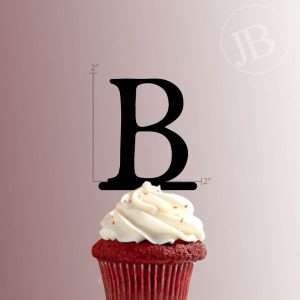 Greek Alphabet Beta 228-062 Cupcake Topper