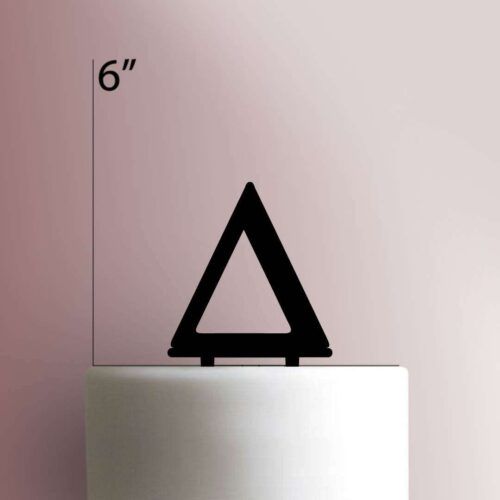 Greek Alphabet Delta 225-603 Cake Topper