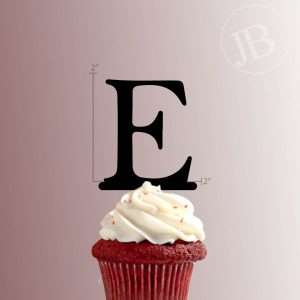 Greek Alphabet Epsilon 228-065 Cupcake Topper