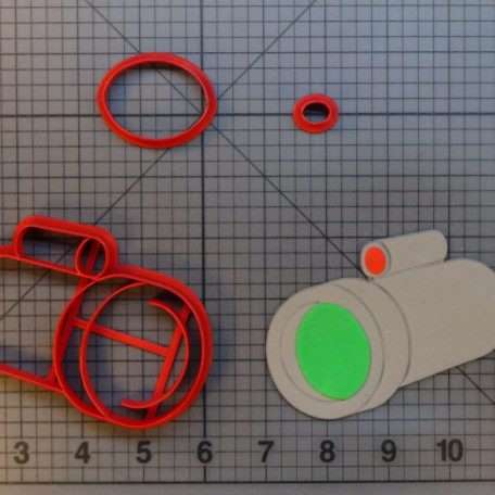 Gun Scope 266-A772 Cookie Cutter Set