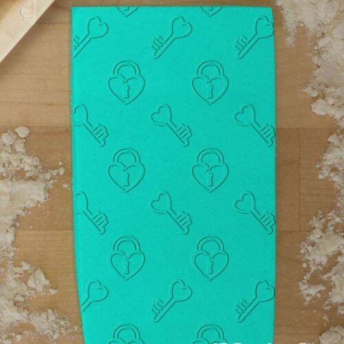 Heart Lock 765-418 Rolling Pin