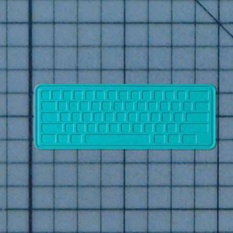 Keyboard 227-735 Cookie Cutter and Stamp