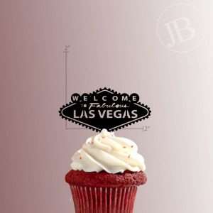 Las Vegas Sign 228-051 Cupcake Topper