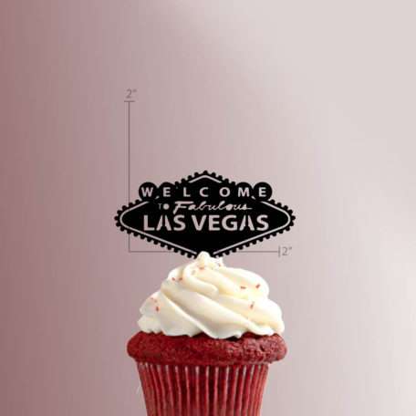 Las Vegas Sign 228-051 Cupcake Topper