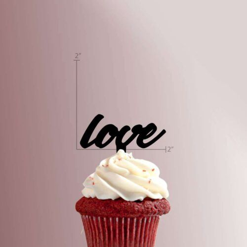 Love 228-032 Cupcake Topper