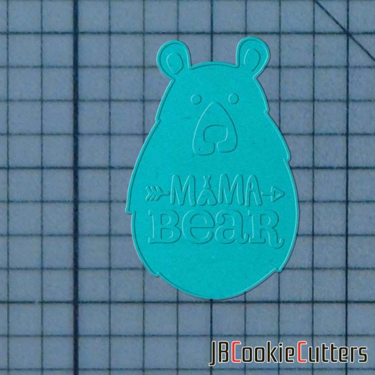Mama Bear 227-728 Cookie Cutter and Stamp