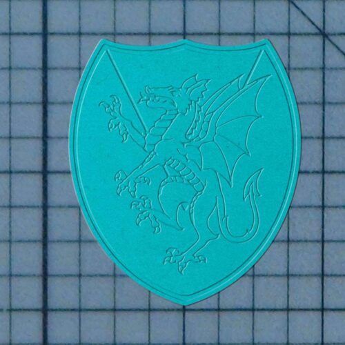 Medieval Dragon 227-228 Cookie Cutter and Stamp