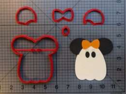Minnie Mouse Ghost 266-A884 Cookie Cutter Set