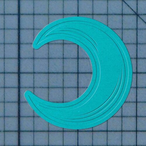 Moon 227-231 Cookie Cutter and Stamp