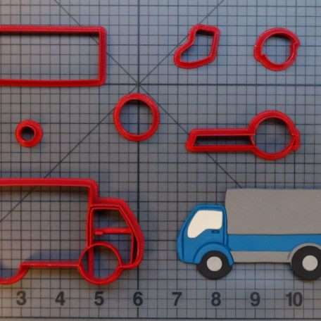 Moving Truck 266-A740 Cookie Cutter Set