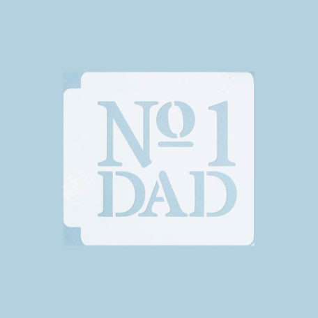 Number One Dad 783-A467 Stencil