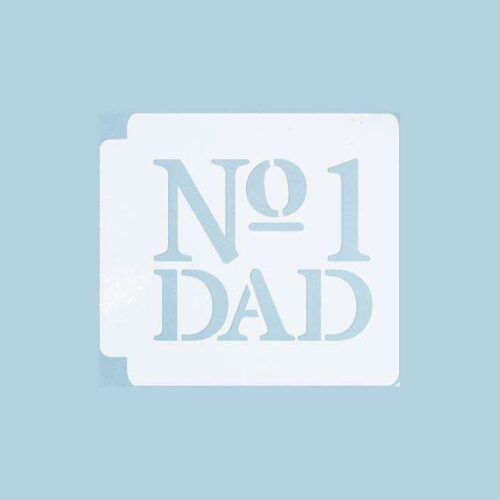 Number One Dad 783-A467 Stencil
