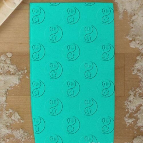 Paw Hand Yin Yang 765-371 Rolling Pin