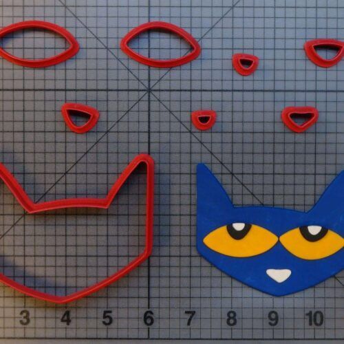 Pete The Cat 266-A809 Cookie Cutter Set
