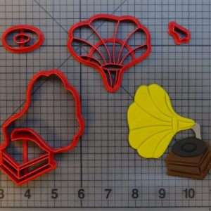 Phonograph 266-A760 Cookie Cutter Set