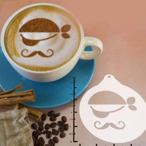 Pirate 263-083 Latte Art Stencil