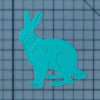 Rabbit 227-249 Cookie Cutter and Stamp