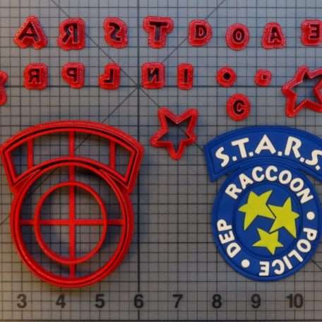 Resident Evil - S.T.A.R.S. 266-A780 Cookie Cutter Set