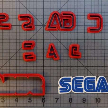 Sega Logo 266-A774 Cookie Cutter Set
