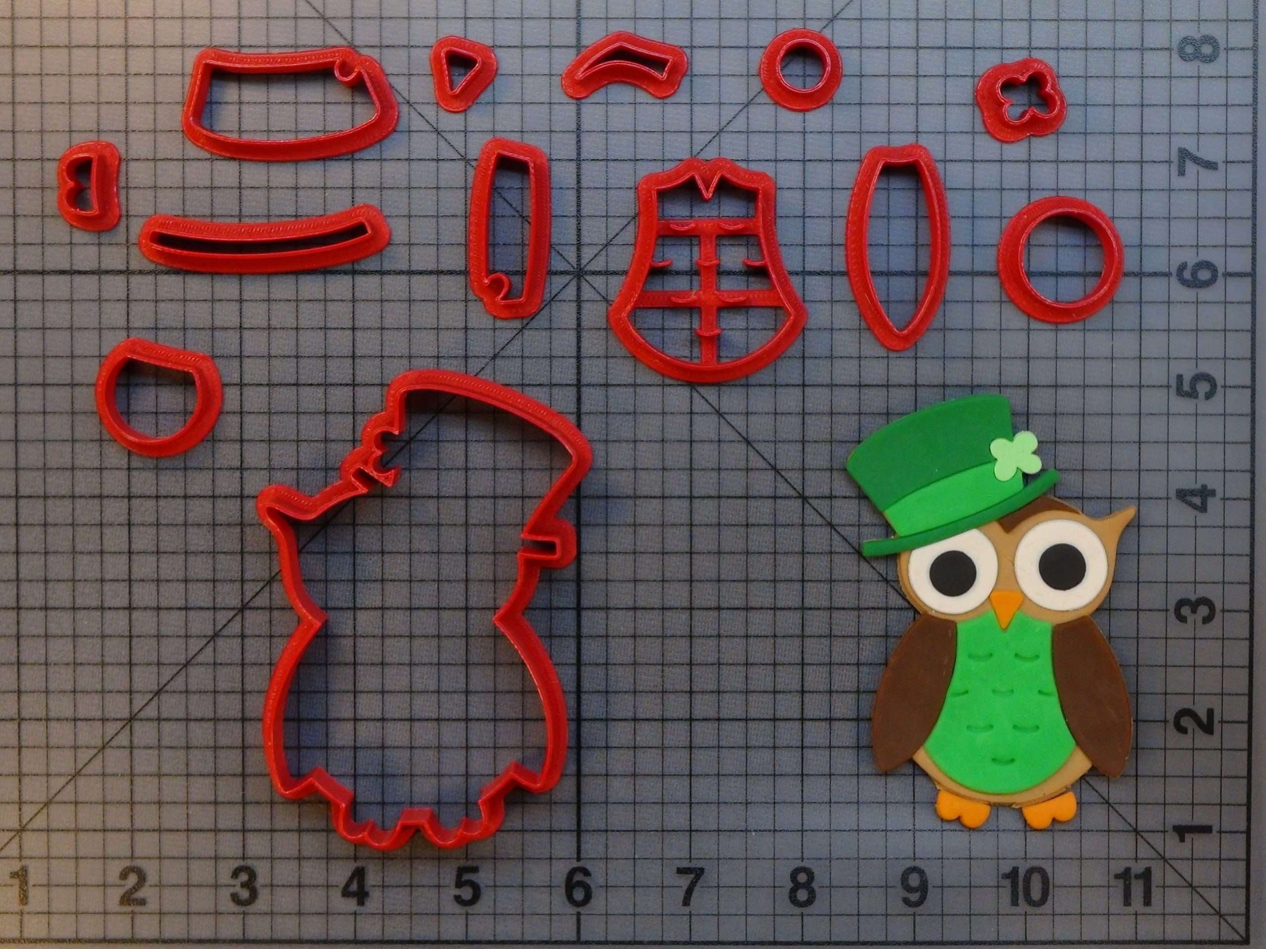 St. Patricks Day Owl 266-A818 Set