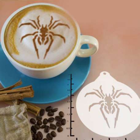 Tribal Spider 263-056 Latte Art Stencil