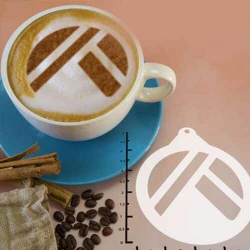 Turban 263-068 Latte Art Stencil