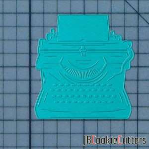 Typewriter 227-731 Cookie Cutter and Stamp