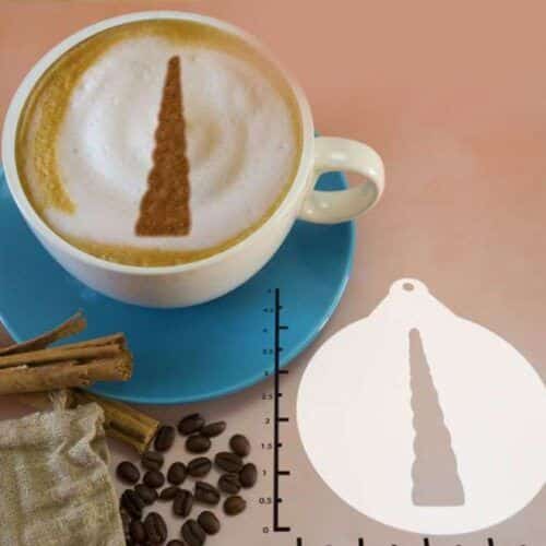 Unicorn Horn 263-051 Latte Art Stencil