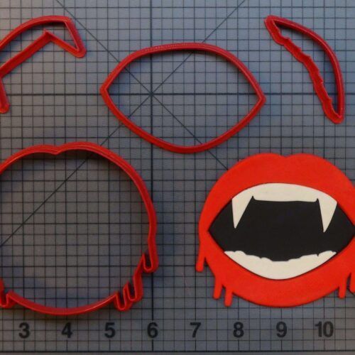 Vampire Lips 266-A715 Cookie Cutter Set