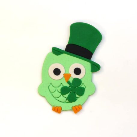 St Patricks Day Owl Cookie Cutter