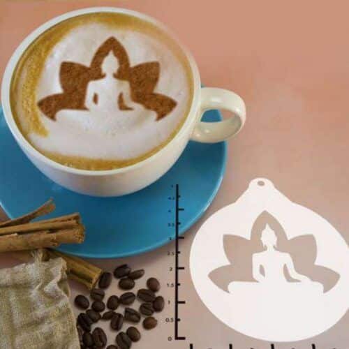 Buddha 263-133 Latte Art Stencil