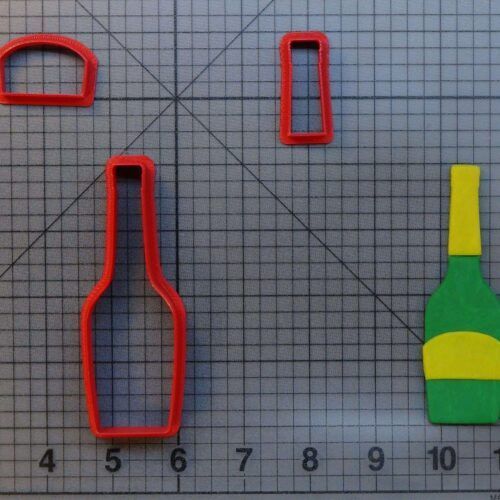 Champagne 266-A915 Cookie Cutter Set