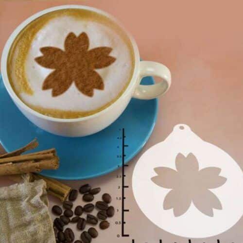 Cherry Blossom 263-121 Latte Art Stencil