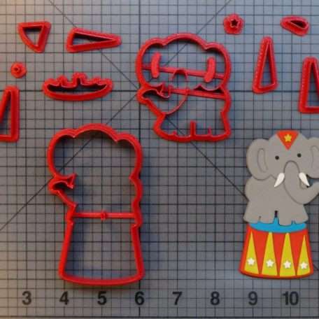 Circus Elephant 266-A920 Cookie Cutter Set