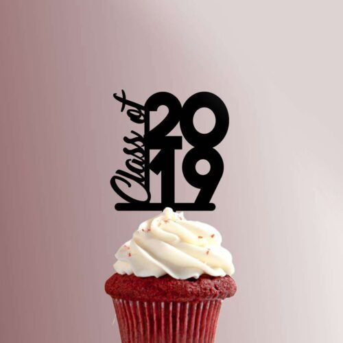 Class of 2019 228-085 Cupcake Topper