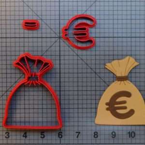Euro Money Bag 266-A916 Cookie Cutter Set