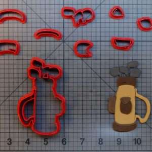 Golf Bag 266-A970 Cookie Cutter Set