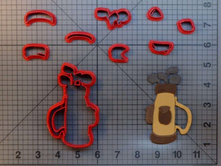 Golf Bag 266-A970 Cookie Cutter Set