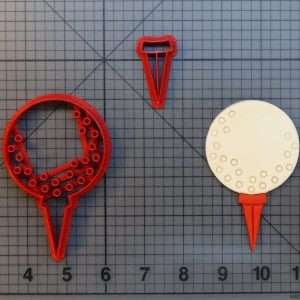 Golf Tee 266-A972 Cookie Cutter Set