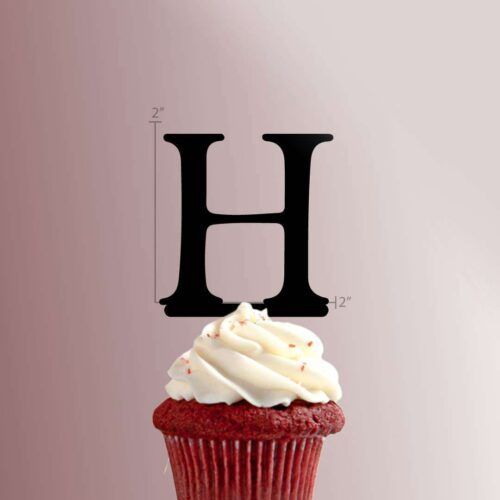 Greek Alphabet Eta 228-066 Cupcake Topper