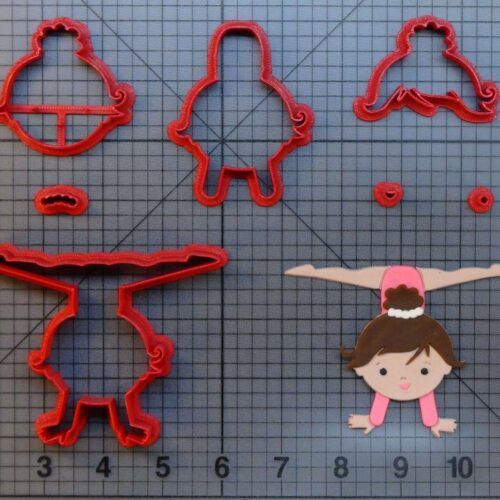 Gymnast 266-A926 Cookie Cutter Set