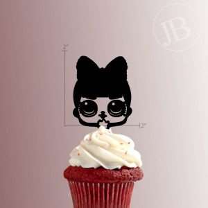 LOL Surprise Doll Face 228-099 Cupcake Topper