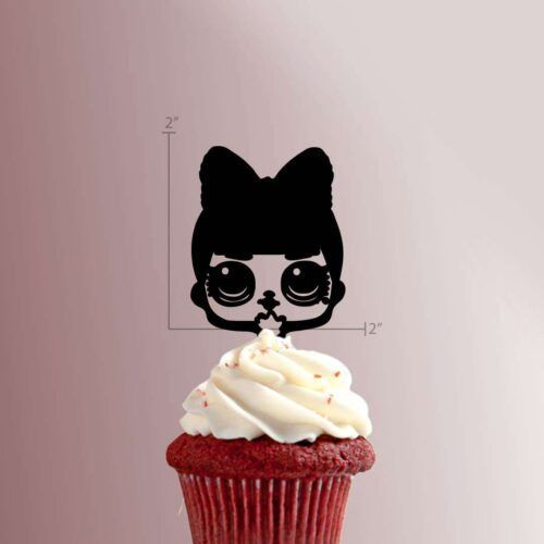 LOL Surprise Doll Face 228-099 Cupcake Topper
