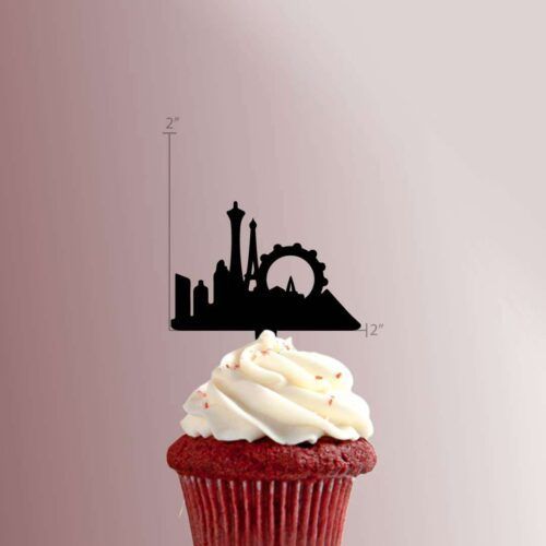 Las Vegas 228-050 Cupcake Topper