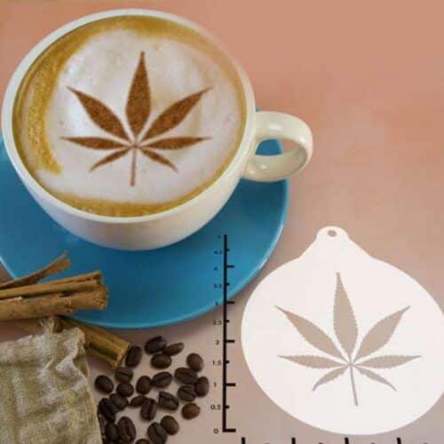 Leaf 263-137_Latte Art Stencil