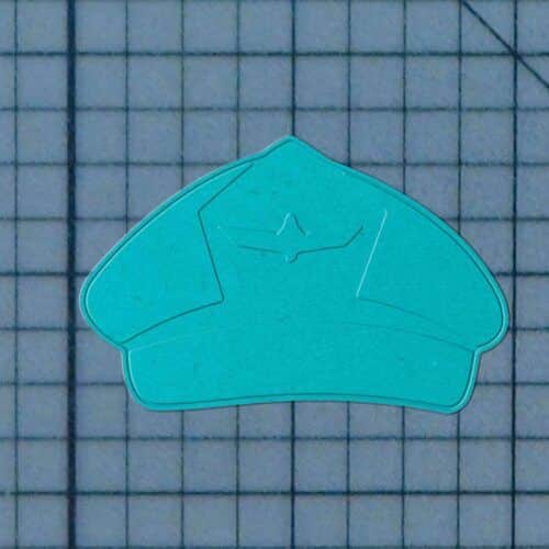 Pilot Hat 227-737 Cookie Cutter and Stamp