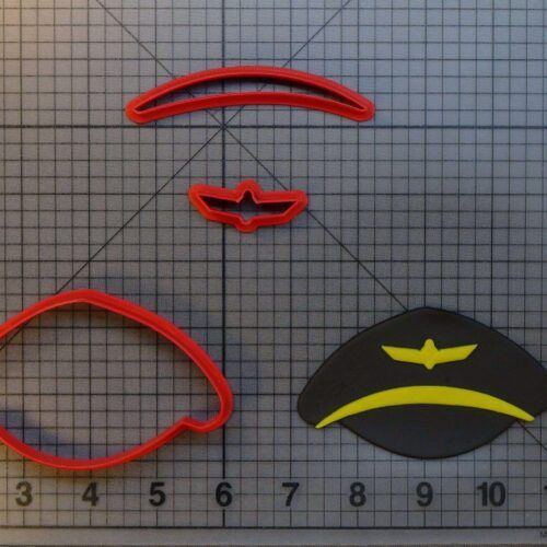 Pilot Hat 266-A874 Cookie Cutter Set
